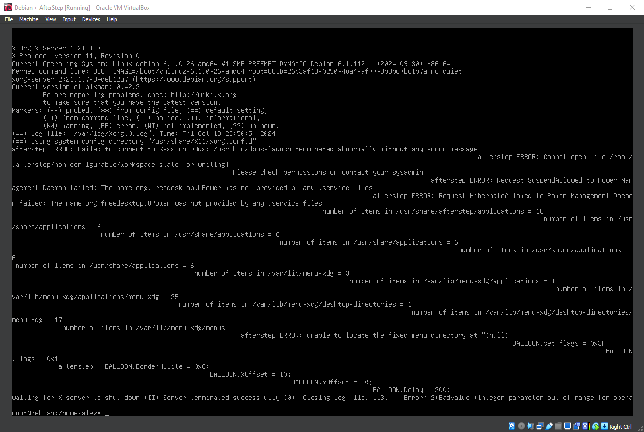 Back to the command line